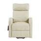 Ricardo Recliner w/Power Lift, Beige PU