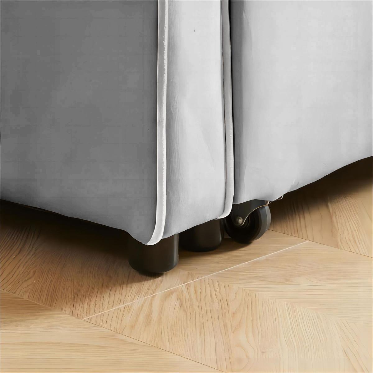 Convertible Sleeper Chair Sofa Bed Adjustable Pull Out Sleeper Chair Bed Multi-Pockets Folding Sofa Bed for Living Room Bedroom Small Space,3-in-1 Sofa Bed