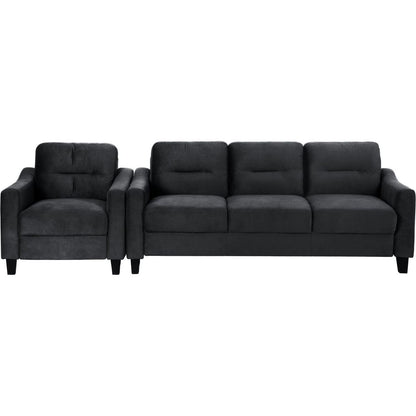 Couch Comfortable Sectional Couches and Sofas for Living Room Bedroom Office Small Space