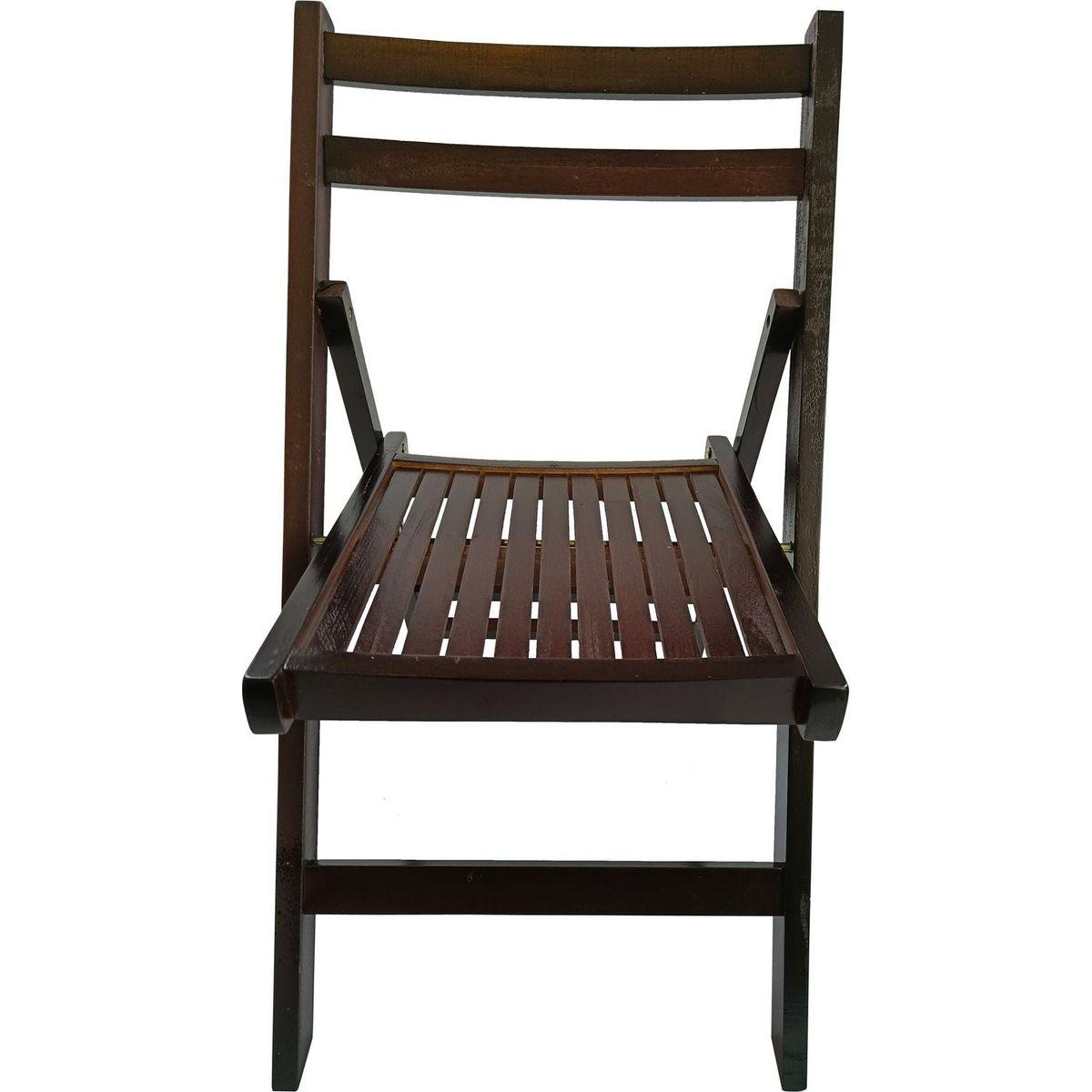 Furniture Slatted Wood Folding Special Event Chair - Cherry, Set of 4, FOLDING CHAIR, FOLDABLE STYLE