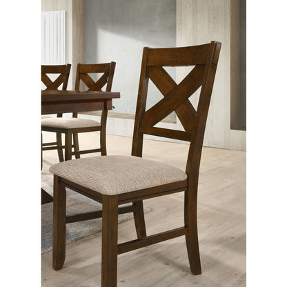 Karven Solid Wood Dining Chairs, Set of 2