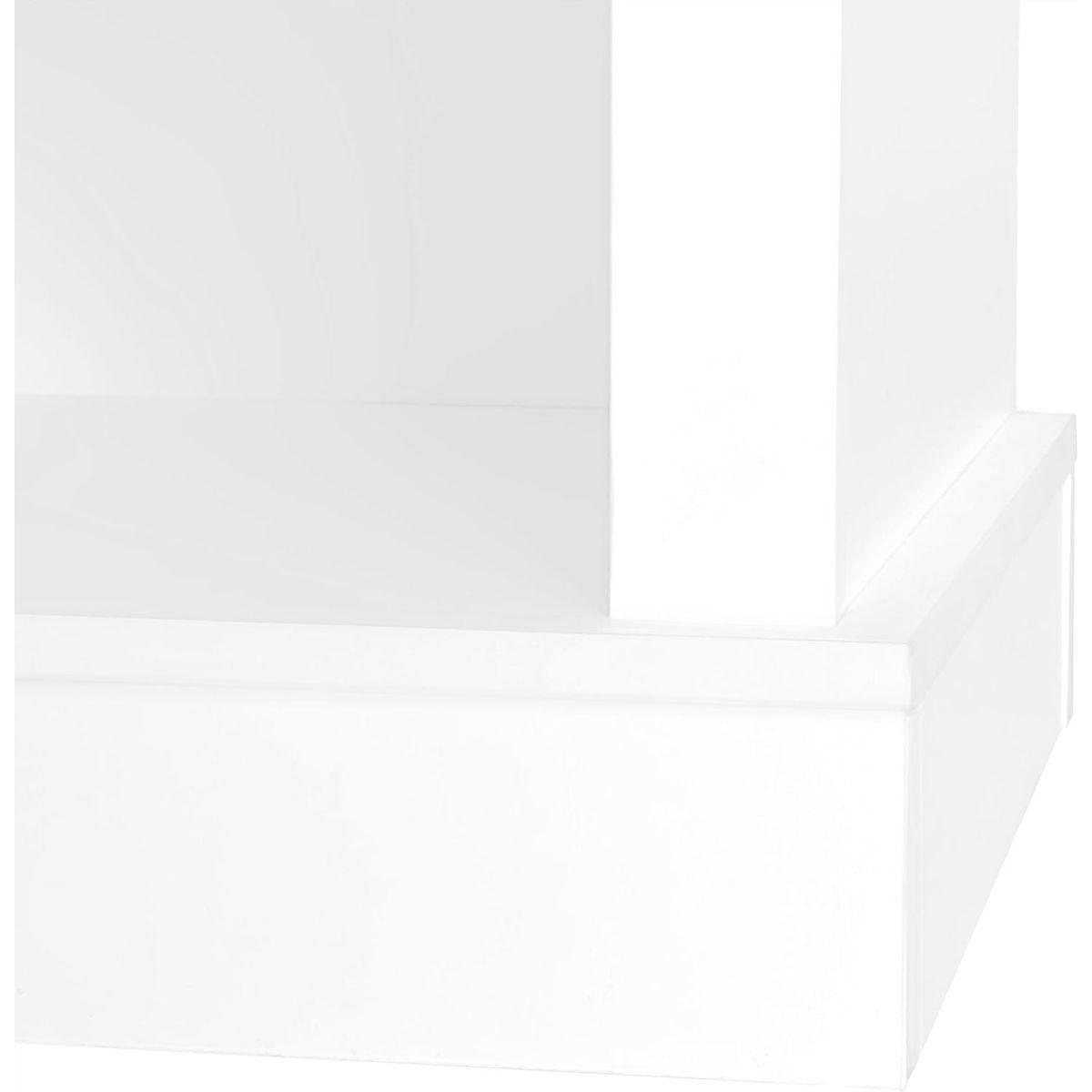 47.2" Wide Hall Tree with Bench and Shoe Storage, Multi-functional Storage Bench with 3 Hanging Hooks & Open Storage Space, Rectangle Storage & Shelves Coat Rack for Hallway, White
