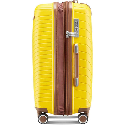 Luggage Sets 4 Piece(14/20/24/28), Expandable Lightweight Suitcase with 4 Double 360 Degrees Mute Spinner Wheels PP Materials Durable TSA Lock Travel Luggage