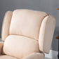 Massage Recliner Sofa Chair with Heat Function, Remote, Cream