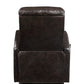 Kasia Recliner w/Power Lift, Espresso PU