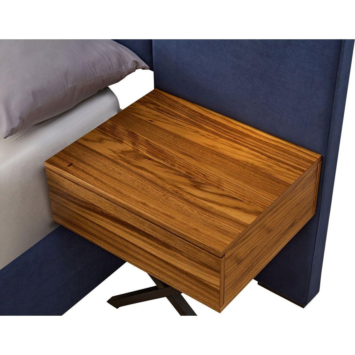 Queen Size Velvet Bed Frame/Vertical Channel Tufted Wingback Headboard/Upholstered Platform Bed/Strong Wooden Slats/No Box Spring Needed/Easy AssemblyRoyal blue