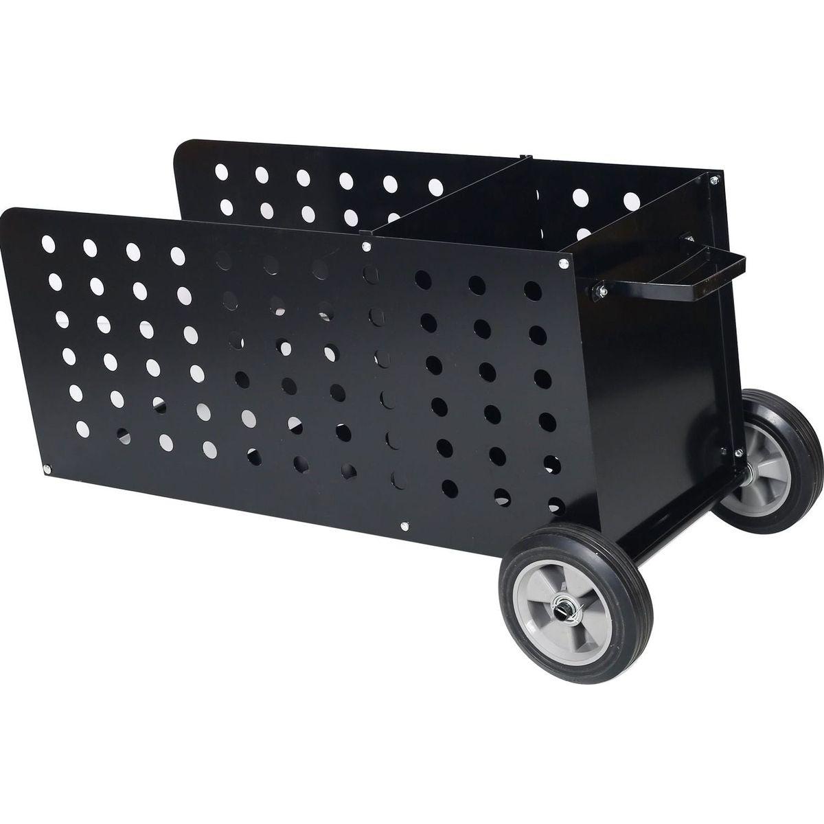 Firewood Cart,fireplace log rolling cart,wood rack, heavy duty in door outdoor rolling cart