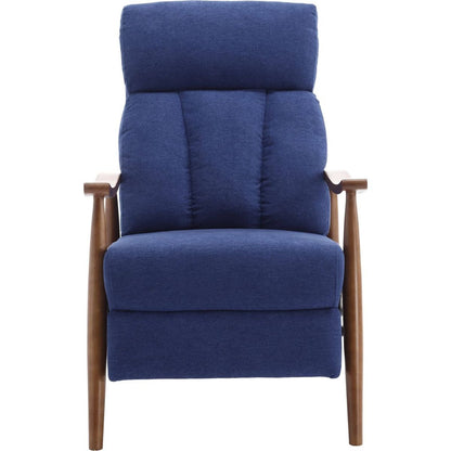 Wood Frame Armchair, Modern Accent Chair Lounge Chair for Living Room