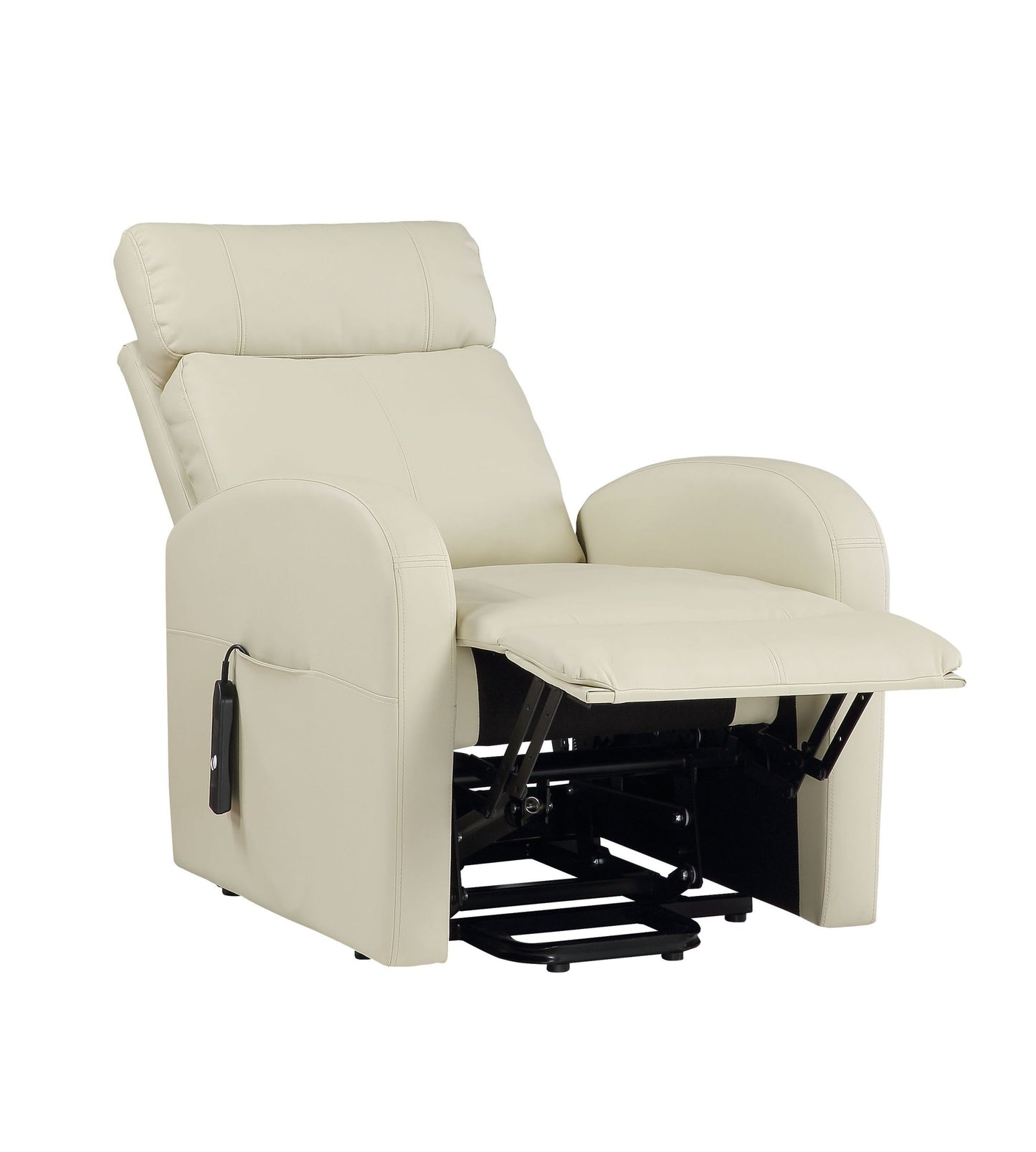 Ricardo Recliner w/Power Lift, Beige PU