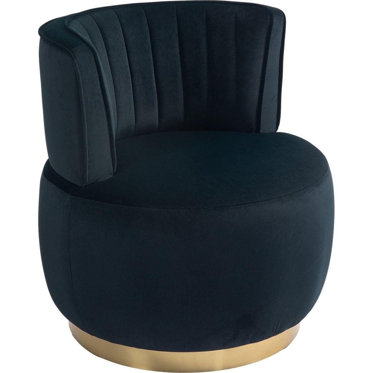 360 Degree Swivel Cuddle Barrel Accent Sofa Chairs, Round Armchairs with Wide Upholstered, Fluffy Velvet Fabric Chair for Living Room, Bedroom, Office, Waiting Rooms