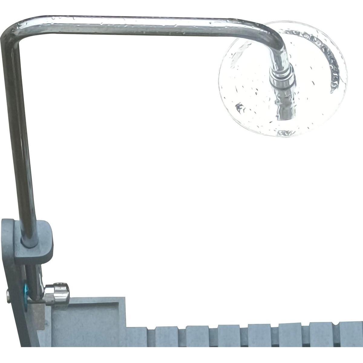 Outdoor Garden Pool Shower with Chassis Board, for Swimming Pool, Patio, Terrace, Garden,Wood