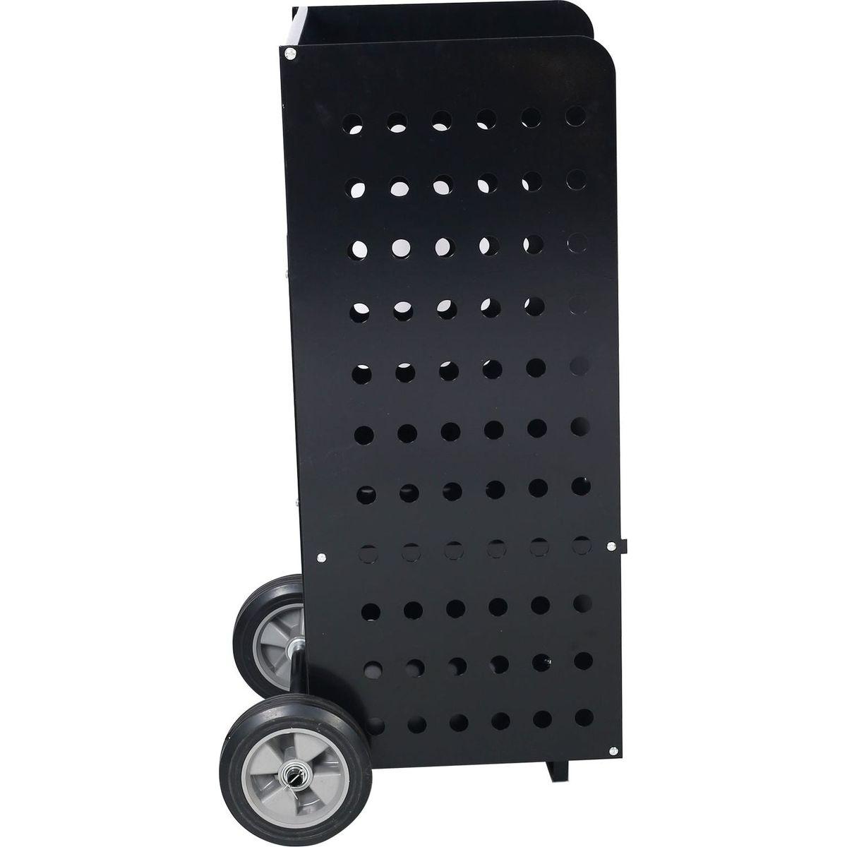 Firewood Cart,fireplace log rolling cart,wood rack, heavy duty in door outdoor rolling cart