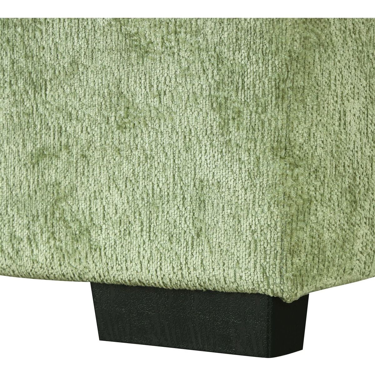 82.67"Convertible Sofa Bed Sectional Sofa Sleeper L-shaped Sofa with a Storage Ottoman,Two Pillows, Two Power Sockets and Two USB Ports for Living Room, Green