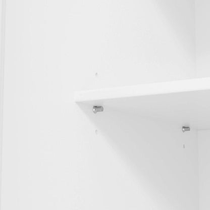 [Assembly Video Provided]40.2x20x71.3inch High Freestanding Kitchen Pantry Large Cupboard Storage Cabinet with 2 Drawers, 2 Adjustable Shelves, 8 Door Shelves for Kitchen, Dining Room,White