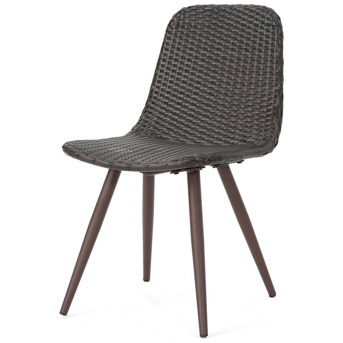 GILA DINING CHAIR WITH POWDER COATED LEGS