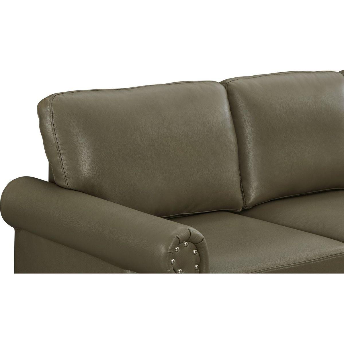 Living Room Sofa with Storage Sofa 2+3 Sectional Grey Faux Leather