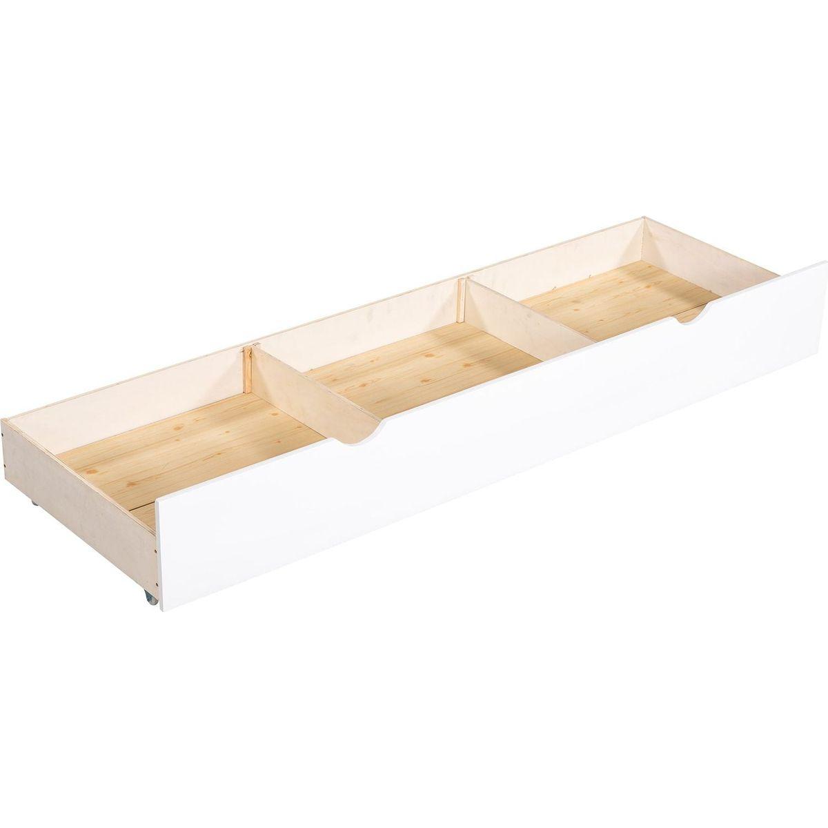 Twin L-Shaped Bunk bed with Drawers-Gray