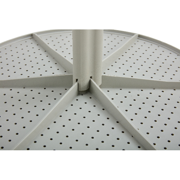 3 piece plastic arm chair Bistro GRS Premium Ocean Plastic, light grey