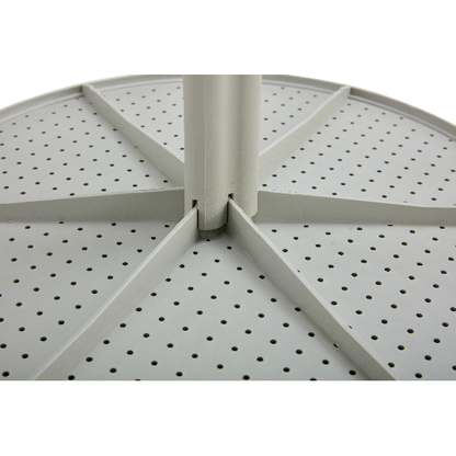 3 piece plastic arm chair Bistro GRS Premium Ocean Plastic, light grey