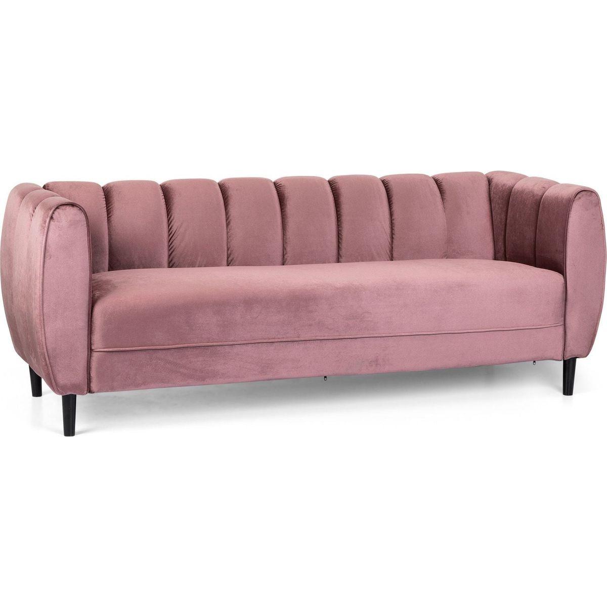 Miranda Velvet 3-Seater Sofa