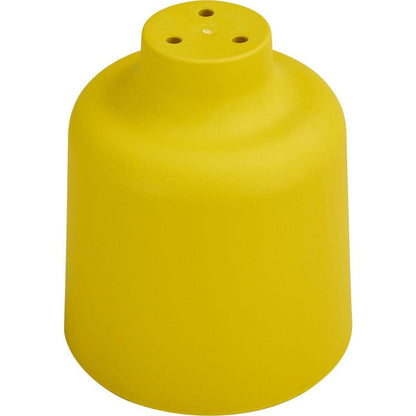 Yellow side table small Space Stylish and Versatile Plastic Round Side Table