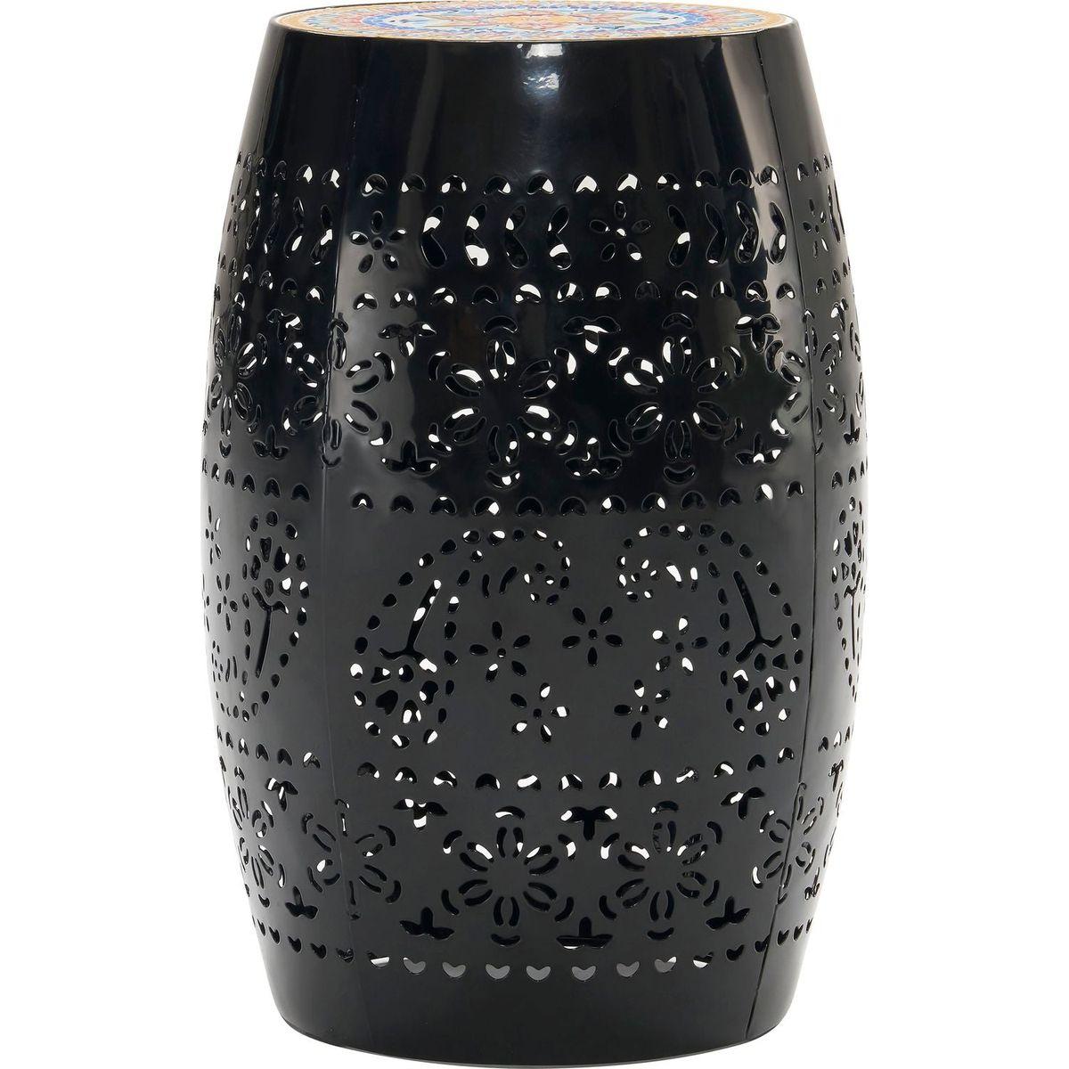 RUBY12" SIDE TABLE -BLACK