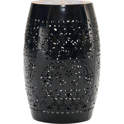 RUBY12" SIDE TABLE -BLACK