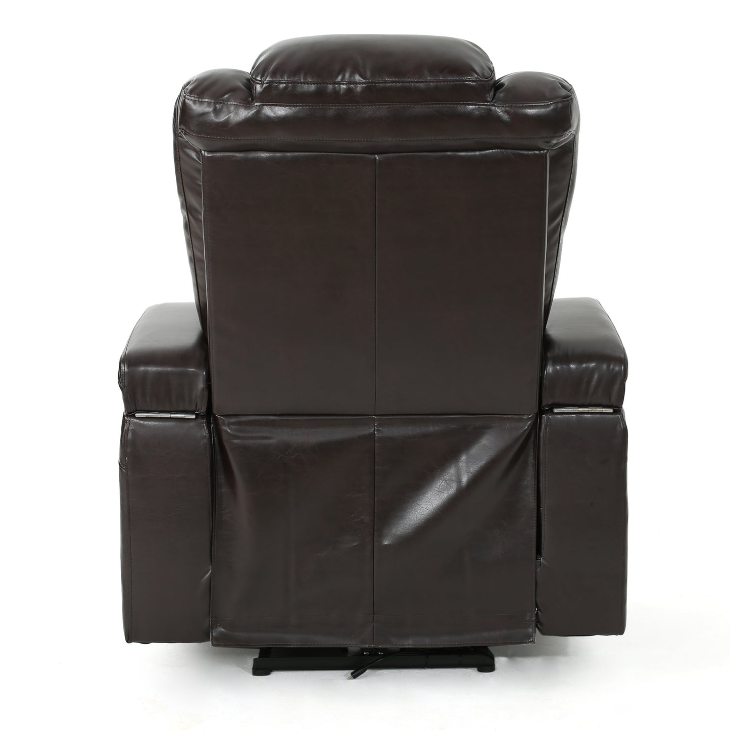 33" Wide Power Standard Recliner Chair with Arm Storage with USB