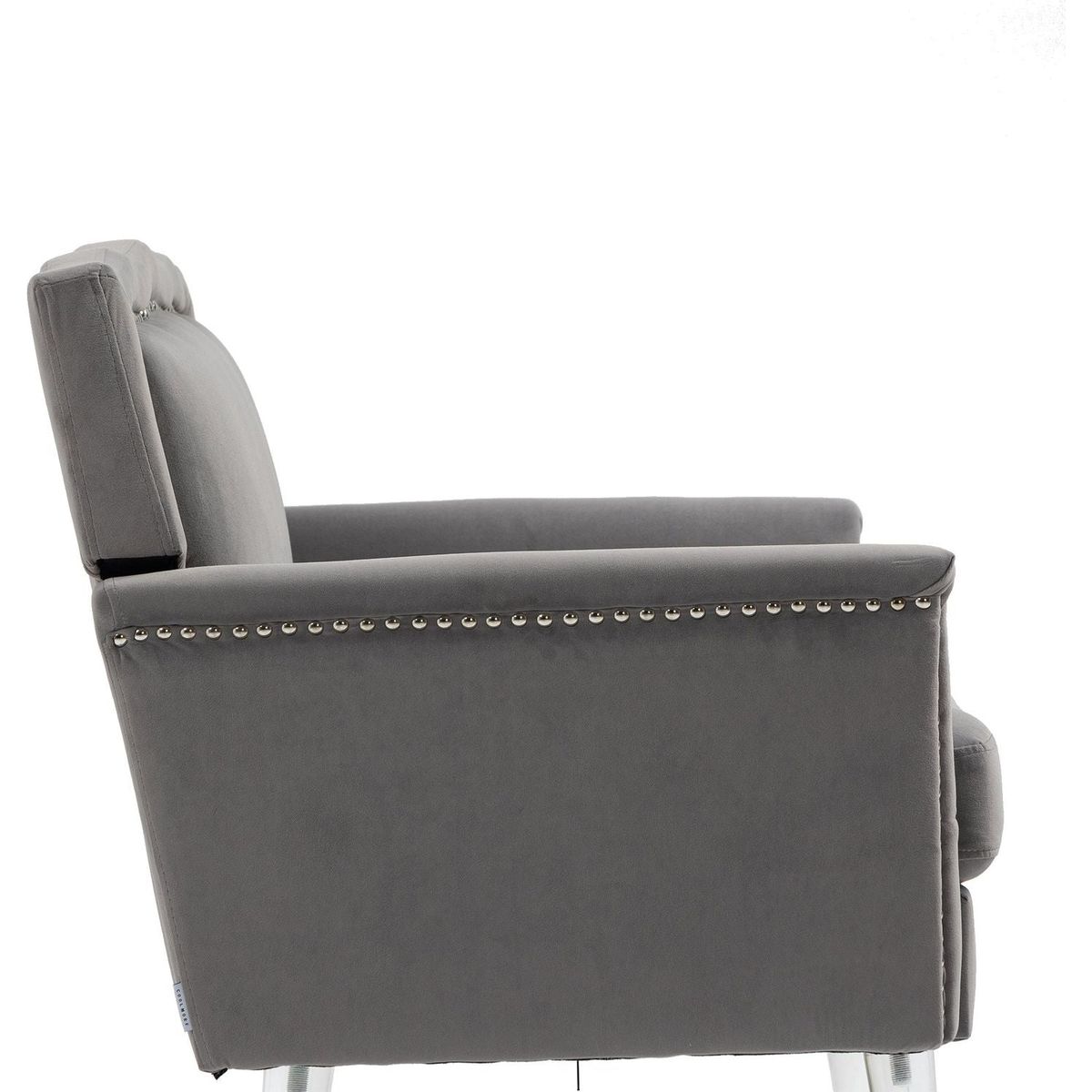 Accent Chair, Living Room Chair / leisure single sofa with acrylic feet