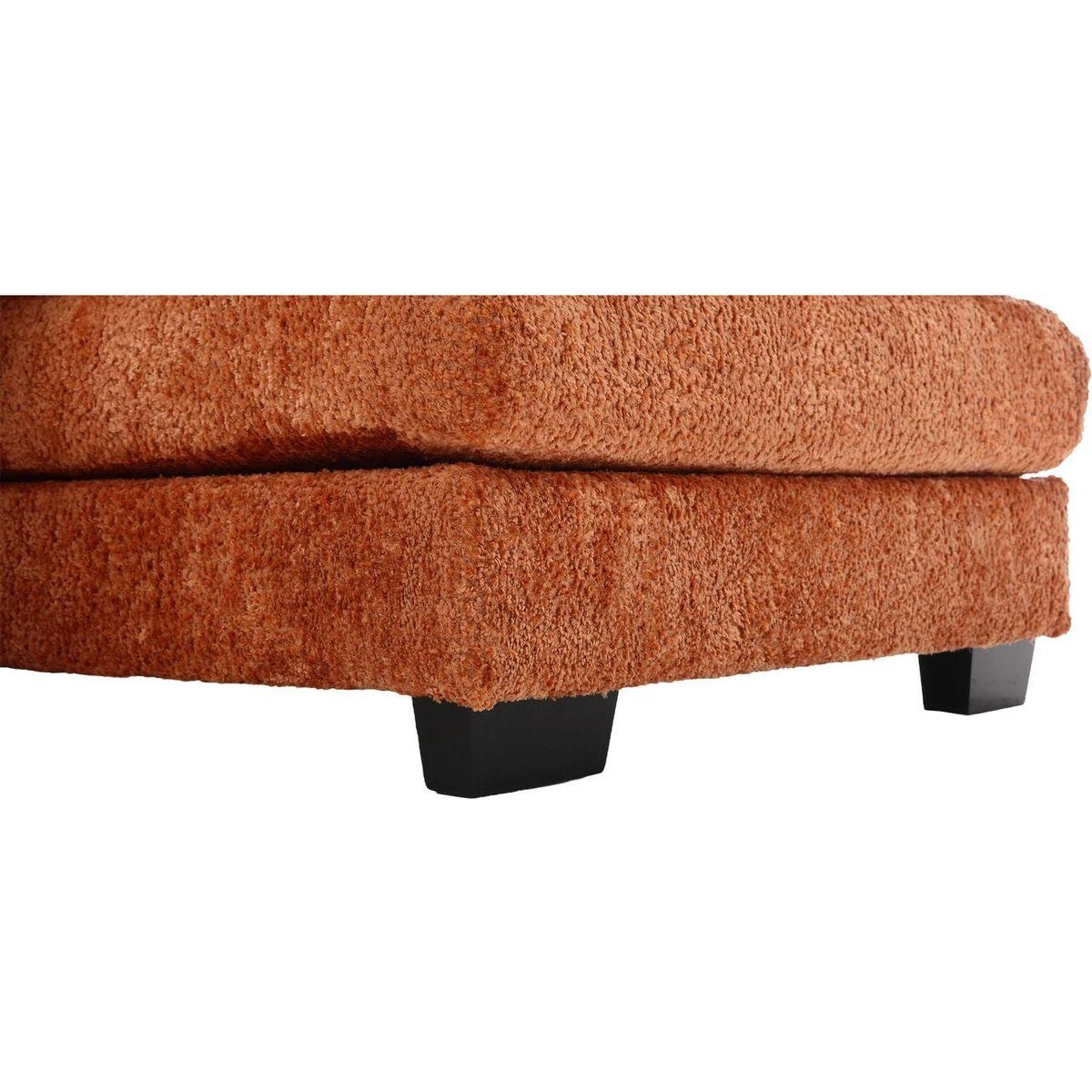 Modern Large chenille Fabric U-Shape Sectional Sofa