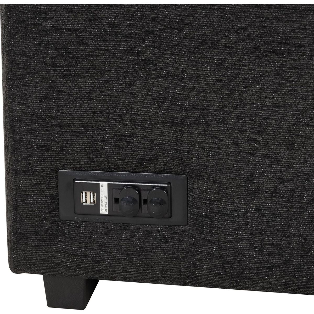 83.8" Reversible Sectional Pull-Out Sofa Bed L-Shaped Corner Sofa Couch with Storage Chaise, USB Ports, Power Sockets, Cup Holder for Living Room, Bedroom, Study, Black