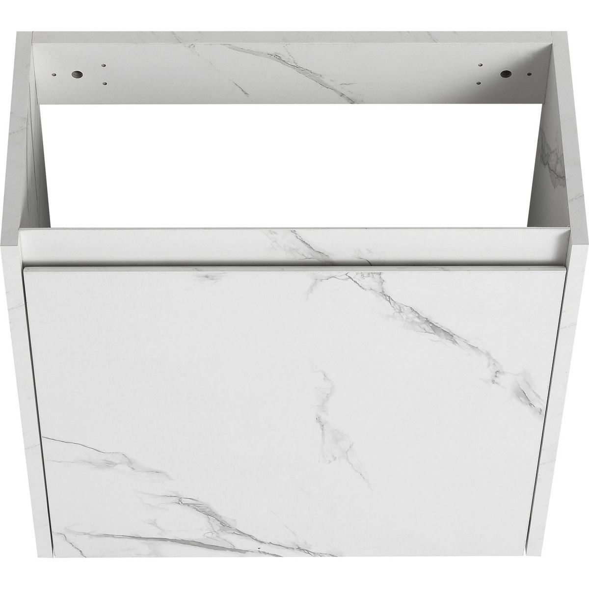 20" Floating Wall-Mounted Bathroom Vanity with Resin Sink & Soft-Close Cabinet Door