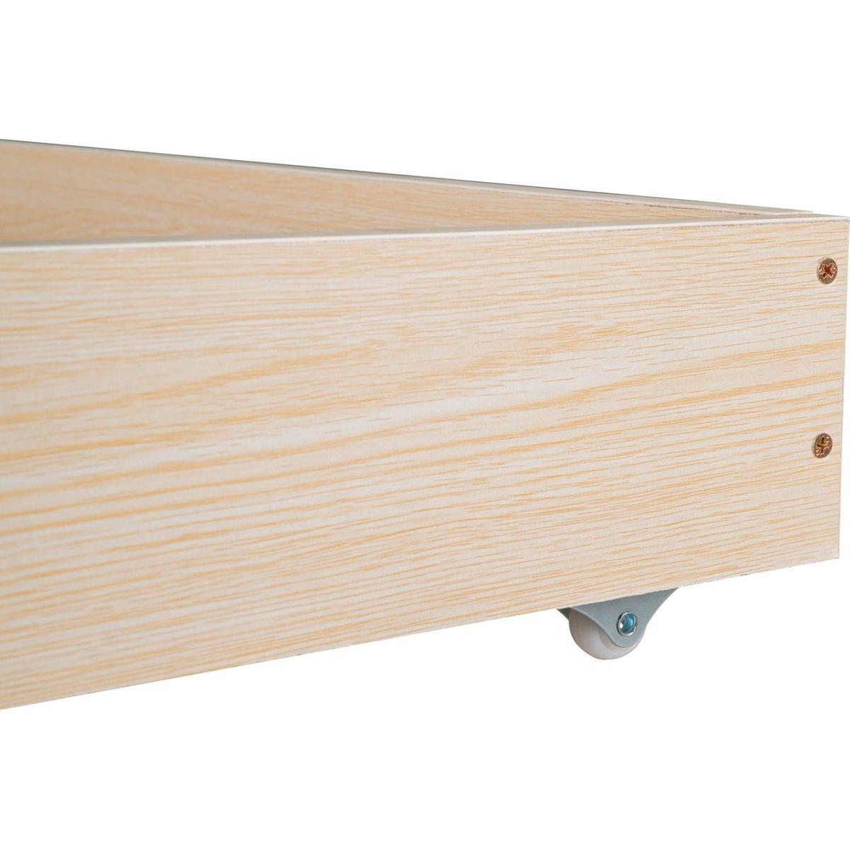 Upholstered Platform Bed Queen Size Storage Velvet Bed with Wingback Headboard and 1 Big Drawer,2 Side Storage Stool(Beige)