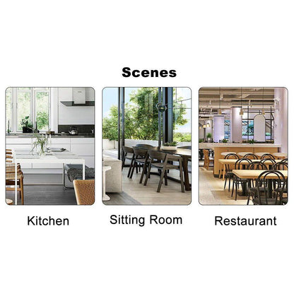 Round white dining table, artificial marble glass stickers, golden MDF legs, kitchen dining table, living room dining table 40 "x 40" x 29.4 "F-X03