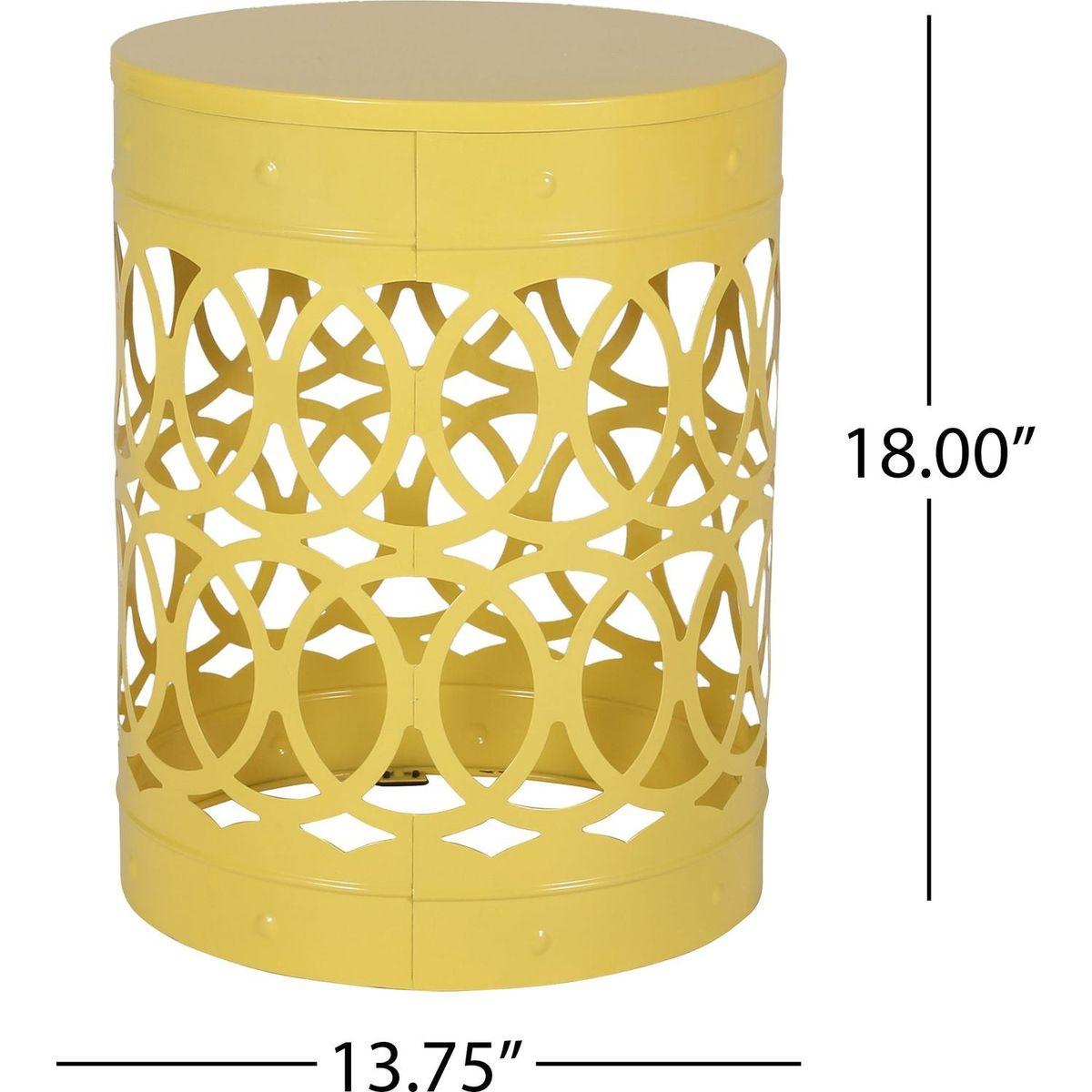 Metal end Table -Large