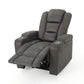 33" Wide Power Standard Recliner Chair with Arm Storage with USB