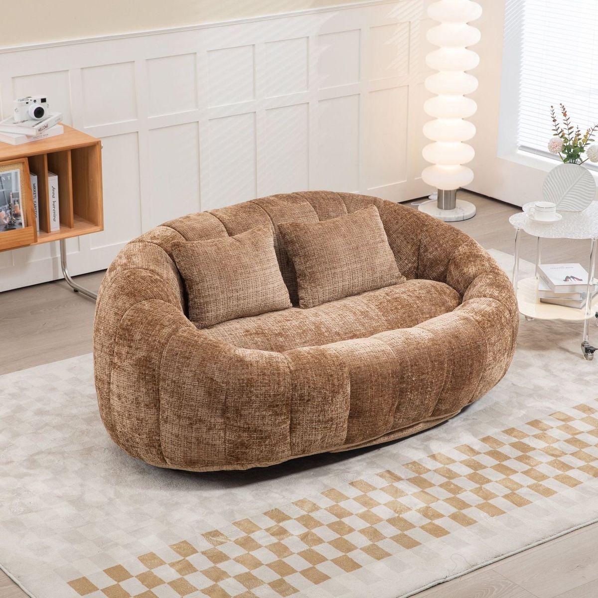 Bean Bag sofa Lazy Sofa Durable Comfort Lounger High Back Bean Bag Chair Couch for Adults and Kids, Indoor & Outdoor
