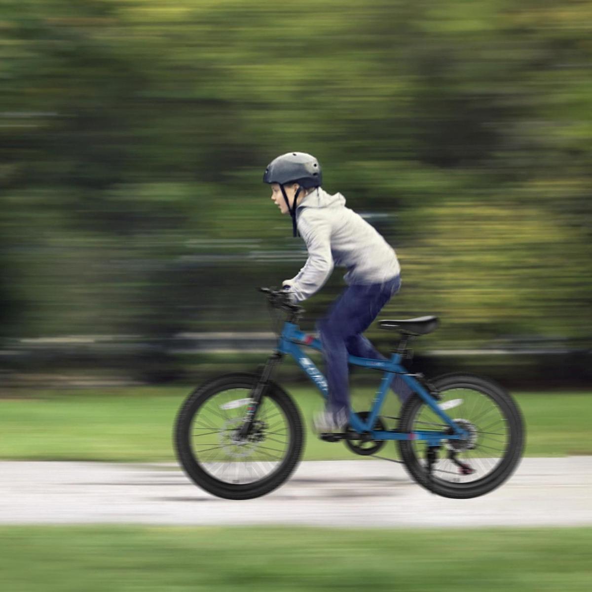 S20101 20 Inch Kids Bike, Boys Girls Mountain Bike Ages 8-12, 7 Speed Teenager Children Kids' Bicycles, Front Suspension Disc U Brake, 14 Inch Height Steel Frame