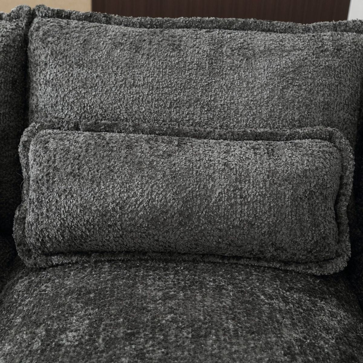 Modern Large chenille Fabric U-Shape Sectional Sofa