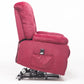 Power Lift Recliner Chair for Elderly- Heavy Duty and Safety Motion Reclining Mechanism Fabric Sofa Living Room Chair