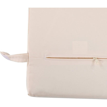 Multi-person Outdoor Acacia Wood Dining Table and Chair Set, Thick Cushions, Suitable for Balcony, Vourtyard, and Garden.