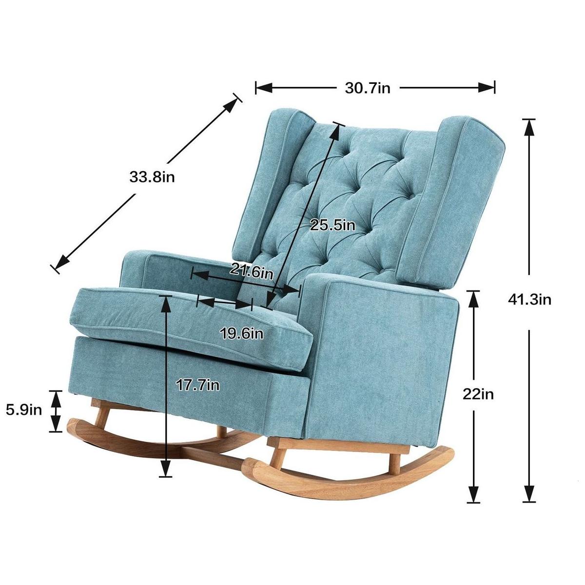 living room Comfortable rocking chair accent chair