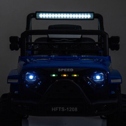 12V Kids Ride On Electric Truck Car W/Parents Control,2WD,Four-wheel suspension,Early education function,Adjustable volume,USB,MP3,Bluetooth,Microphone jack,Power display,LED lights For kids aged 3+.