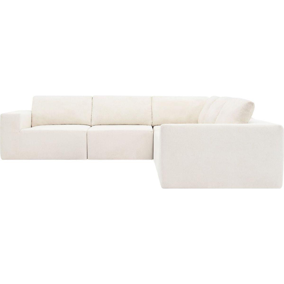 116x116" Modular L Shaped Sectional Sofa,Luxury Floor Couch Set,Upholstered Indoor Furniture,Foam-Filled Sleeper Sofa Bed for Living Room,Bedroom,5 PC Free Combination,3 Colors