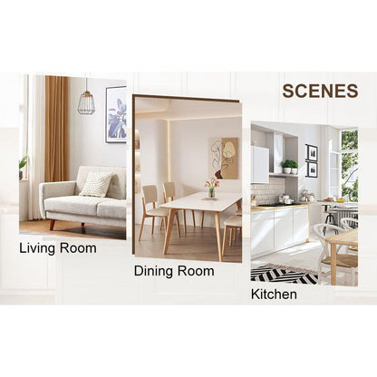 Chinese countryside retro solid wood round table, simple modern imitation rattan table, wooden table, desk. Suitable for dining room, living room, office