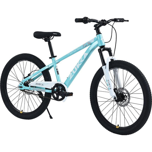 ZUKKA Mountain Bike,24 Inch MTB for Boys and Girls Age 9-12 Years,Multiple Colors