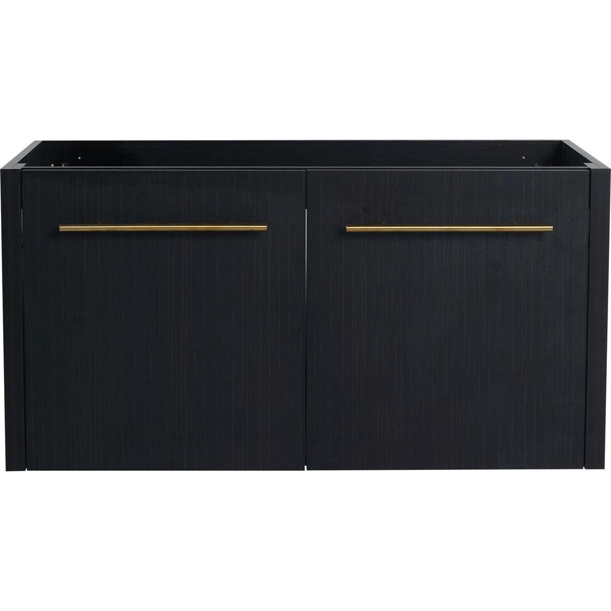 36 Inch Wall-mounted Bathroom Vanity (Only the Cabinet Body, No Top Sink)-BVB09136BCT