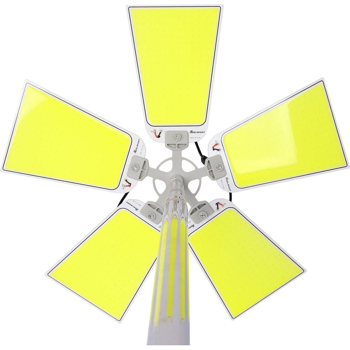 15000lm LED Telescopic Camping Lights Portable Outdoor Camping Light Telescoping Pole Fishing Light at Night Flood Light Super Bright Emergency Light Backyard Lighting