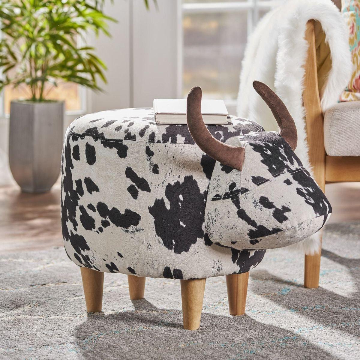 COW OTTOMAN - Streamdale Furniture