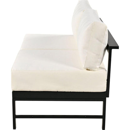 U-shaped multi-person outdoor sofa set, suitable for gardens, backyards, and balconies.